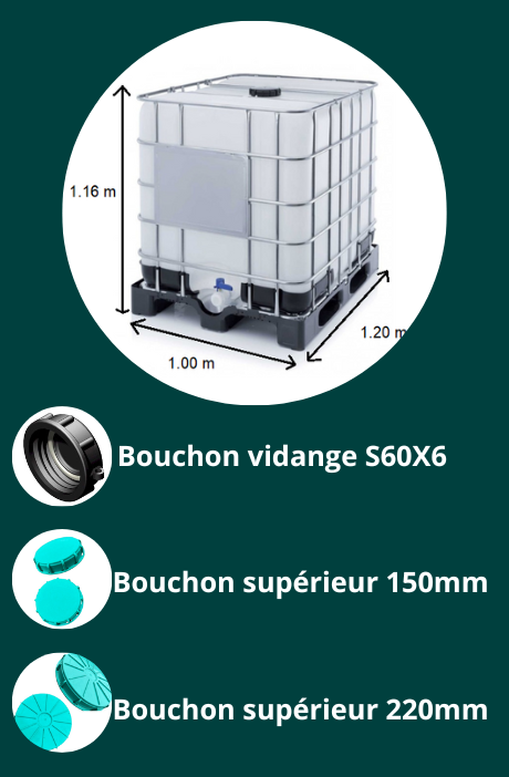 taille cuves 1000 litres