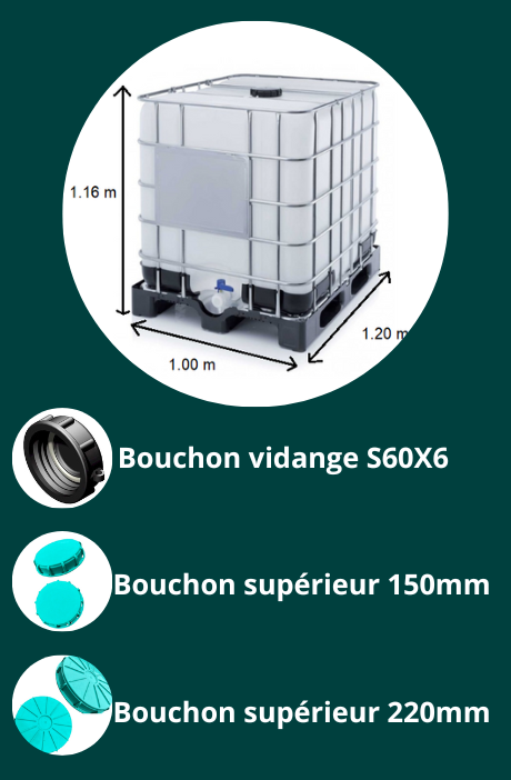 Cuves IBC de réemploi alimentaire - OPALE EQUIPEMENT